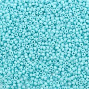 Miyuki seed beads 15/0 - Duracoat opaque nile blue 15-4478